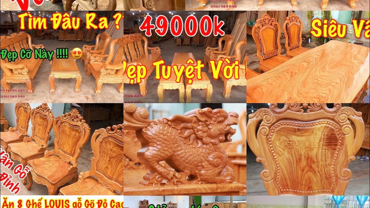 TỔNG HỢP VIDEO / các sản phẩm Đồ Gỗ HOT NHẤT và Báo... - youtube