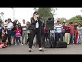 اسطورة البوب مايكل جاكسون في شوارع امريكا Michael Jackson 