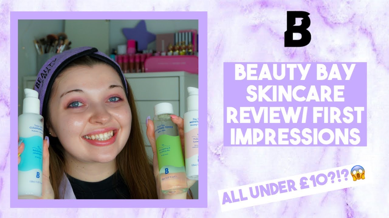 💜BEAUTY BAY SKINCARE💜//REVIEW/FIRST IMPRESSIONS//MISSECBEAUTY💜 YouTube