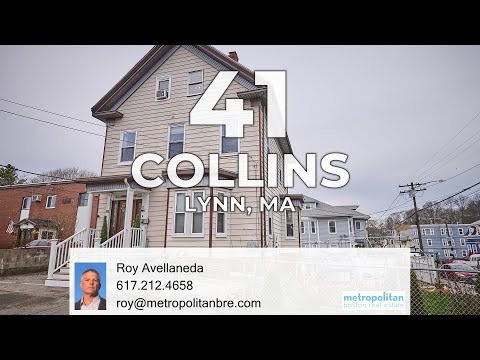 41 Collins Street, Lynn, MA home video tour