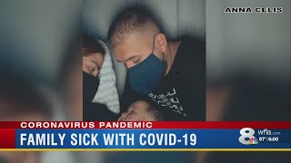 Mother of sick twins and family with COVID has message for people who don't believe in the virus