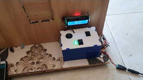 Đồ án mô hình Cửa thông minh sử dụng cảm biến và điều khiển bằng arduino wifi esp 8266, đcơ Encoder.