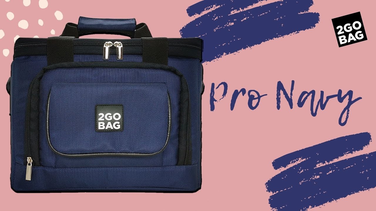 Conheça a Bolsa Térmica Pro Navy da 2go bag