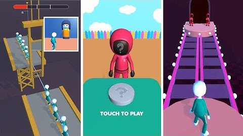 🦑456: Survival game - ALL LEVELS - Walkthrough Gameplay (Android & iOS) #SquidGame #456Survival