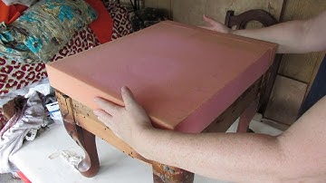 Small Antique Footstool, Pattern Matching - Professional Tips and Tutorial for all levels