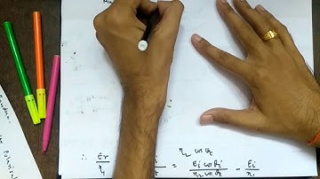 Reflection and Reflection of a plane wave at media interface | Parallel Polarisation
