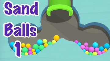 Sand Balls All Levels: High Score & iOS/Android Walkthrough Gameplay || Level 1-10