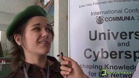 University and Cyberspace - Intervista ad Amelia Andersdotter