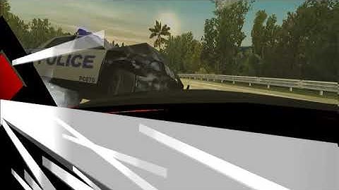 Need for Speed Undercover in VR wanted2 Cockpit view Oculus Rift