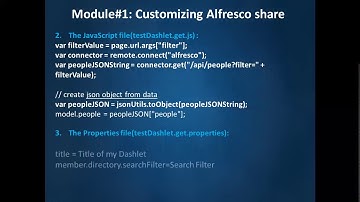 Alfresco Developer: Create Custom Dashlet 3