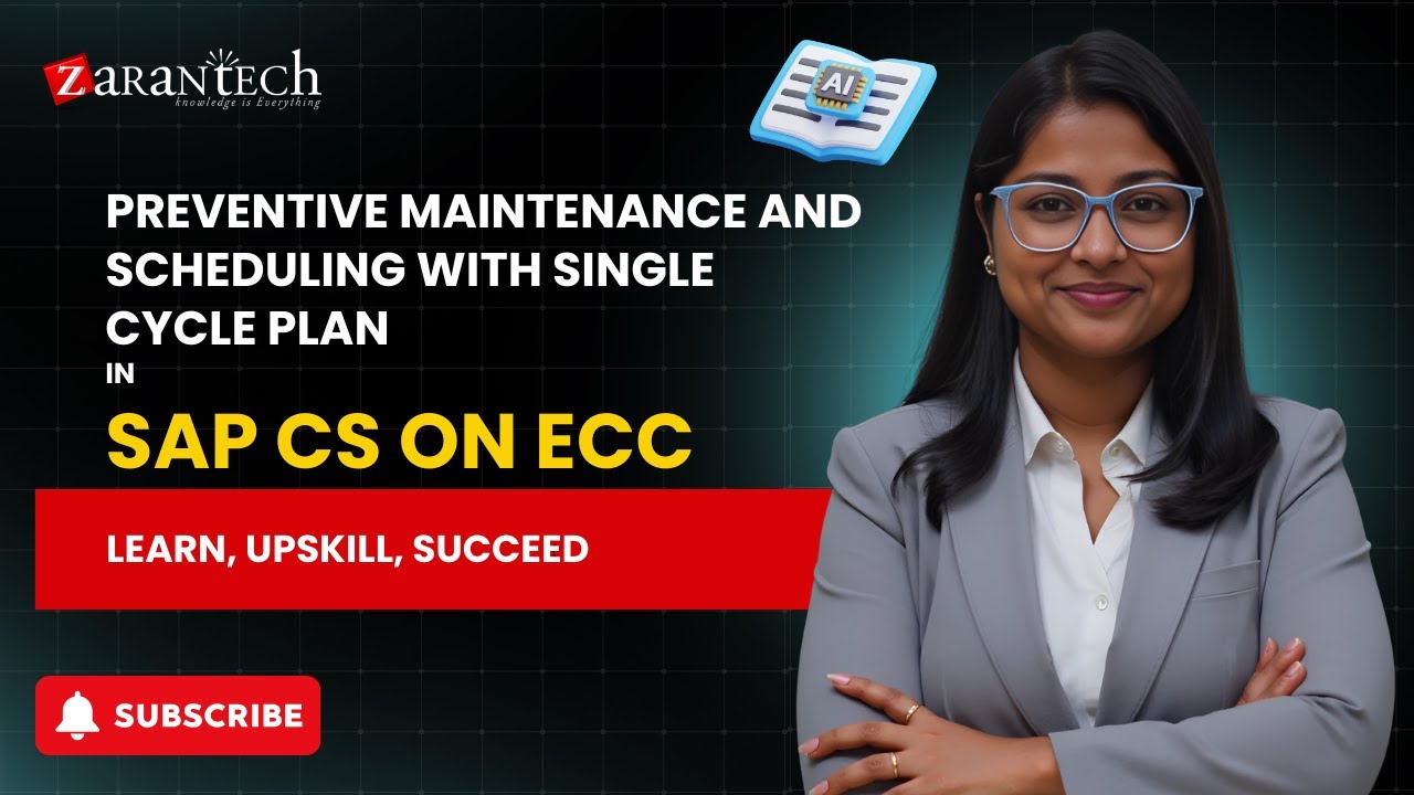 Preventive Maintenance and Scheduling with Single Cycle Plan in SAP CS ...