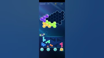 Block! Hexa Puzzle~Regulation B block 7 to 9 levels~ level-76