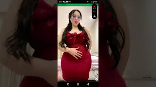 Tango live Arabic girl dancing infront of camera too close | Tango arab girl screen recording screenshot 3