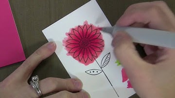 Copic Markers & Stamping