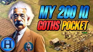 My Viewer With 200IQ Goths Pocket | 3v3 AoE2