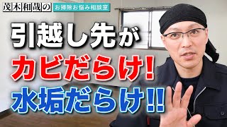 キッチンとお風呂の黒カビと水垢の掃除方法と注意点【茂木和哉のお掃除お悩み相談室】