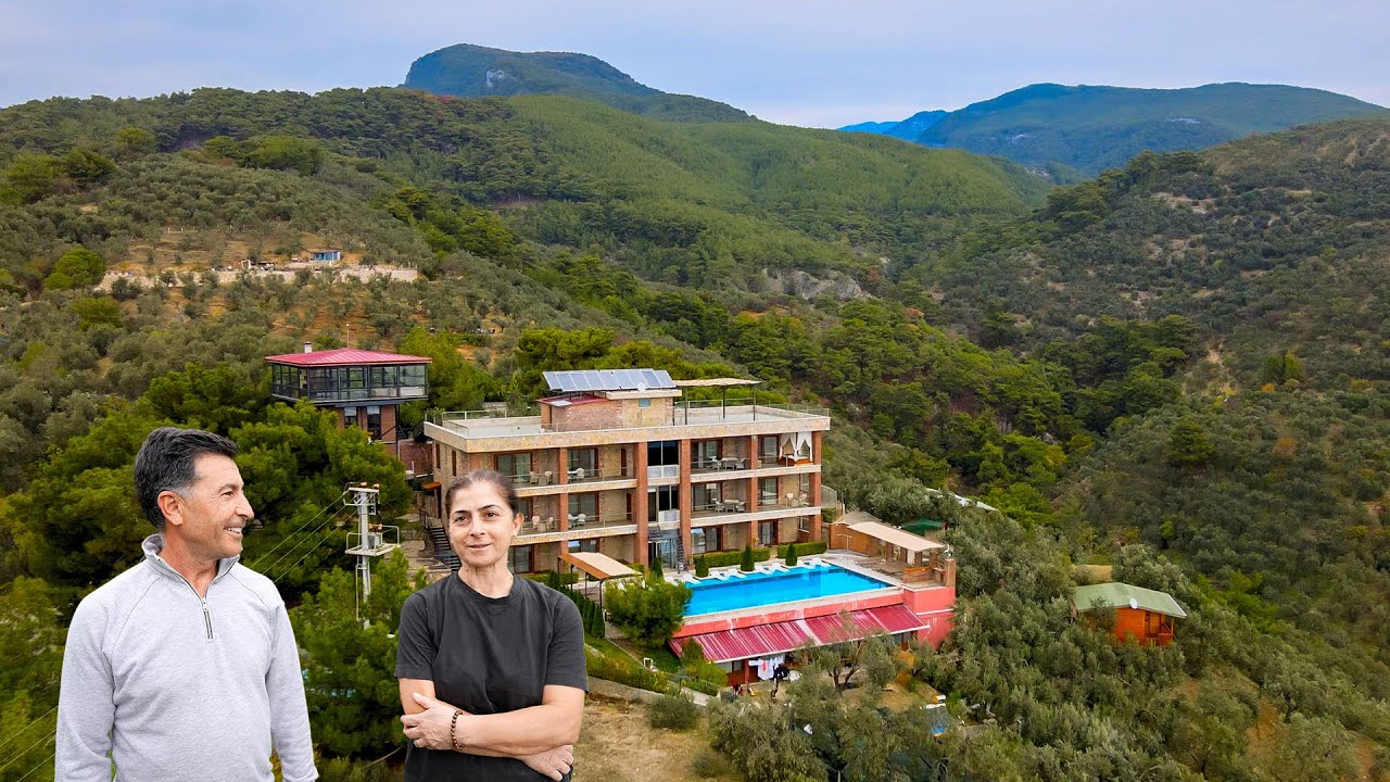 Kaz Dağları'nda Kendi Zeytinyağını Yapan Otel (Florya Butik Otel)