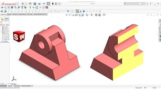 Solidworks Tutorial for Beginners: Part 39 | Extrude Boss, Extrude Cut | Cad Cam Design Tutorials Profile