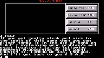 ATARI ST Black Dawn 1992 07 15 Down By Santos Software & STAC ST ADVENTURE CREATOR TEXT st zip STE