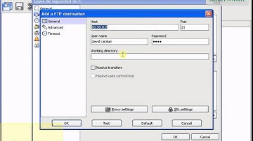 Crear un Backup del disco y guardarlo en servidor FTP con Cobian.