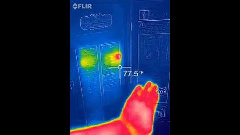InterNACHI FLIR ONE electrical panel inspection