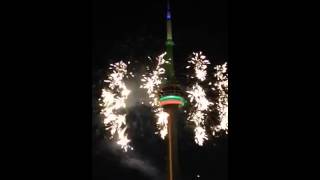 Fireworks - Opening Ceremony of the PanAm Games