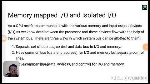 IO mapping technique for 8086 Microprocessor