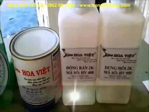 Video Qui trình sơn trên nhựa polyester, sơn trên nhựa... - youtube