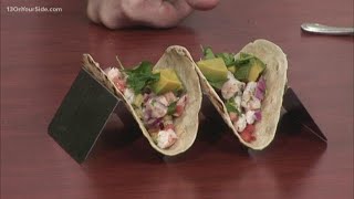 Hanging on to summer with shrimp ceviche