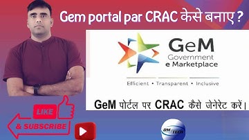 Gem portal par CRAC केसे बनाए | How to make CRAC on gem portal | Prepared CRAC on gem portal |