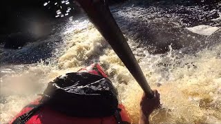 Китенйоки в среднюю воду. Сплав на пакрафте. Whitewhater packrafting.