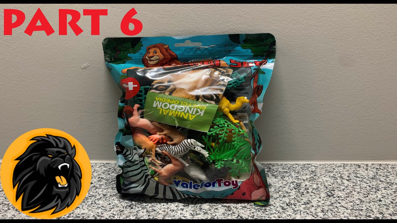 MEGA Zoo Toy Animal Pack 🐻 Part 6 Bear Monkey Jungle Toys Surprise | Playing With Plastic Animals