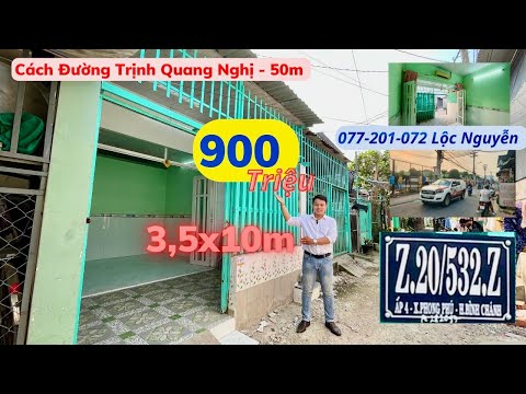 Video Bán Nhà Bình Chánh đ/c: Z20/532Z Trịnh Quang Nghị, Ấp... - youtube