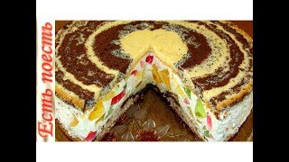 Торт "Цыганские тропы". Очень вкусный и необычный и без украшения. Торт "Цыганские тропы". Очень вкусный и необычный и без украшения.