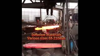 钎杆锻造 #hydraulicbreaker #breakerchisel #drillrod rock breaker chisel rod pin forging