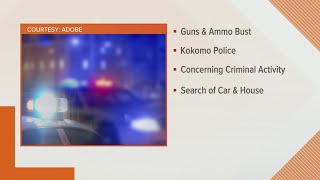 Hundreds of pounds of ammunition, guns, marijuana found in Kokomo investigation