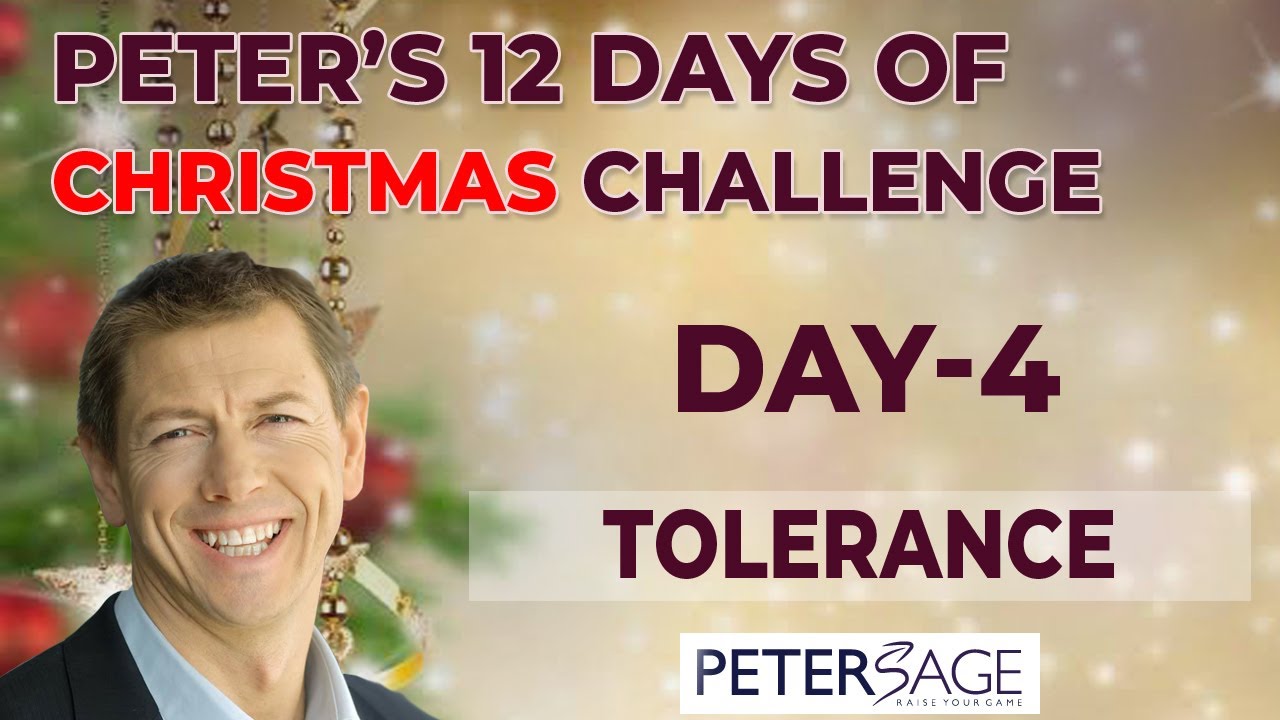 Peter's Sage 12 Days Of CHRISTMAS Challenge | Tolerance | CHRISTMAS Challenge