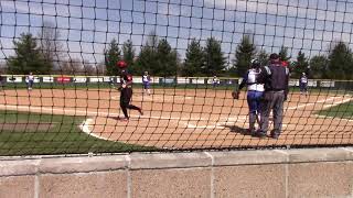 John A. Logan Softball Game 1 Top Of 2 Vs Lakeland Calli Sutcliffe On The Mound For Logan 4119