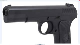 Weapon modelling in Maya