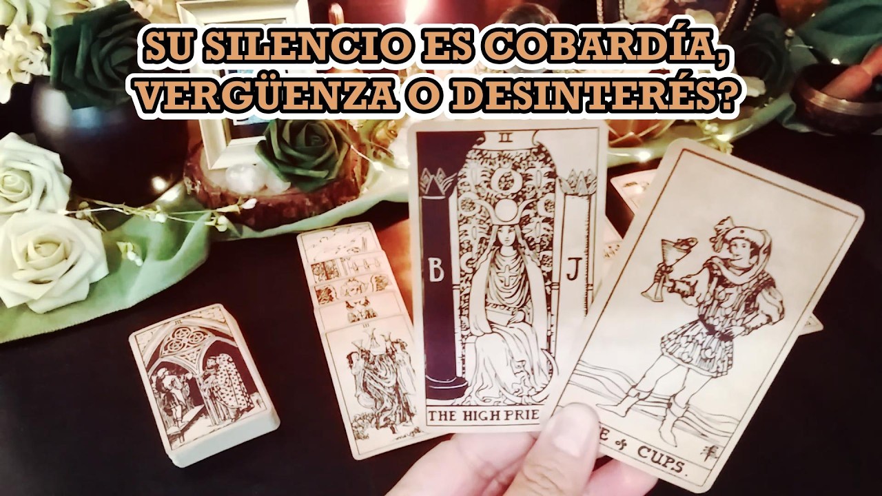 ✨ SU SILENCIO ES COBARDÍA, VERGÜENZA O DESINTERÉS? 😶 LA VERDAD DETRÁS DE SU DISTANCIA 🔮