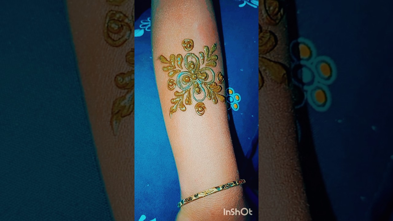 simple mehendi design🧿kemiti heichi