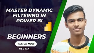 Master Dynamic Filtering in Power BI | Boost Your Data Analysis Skills 🚀