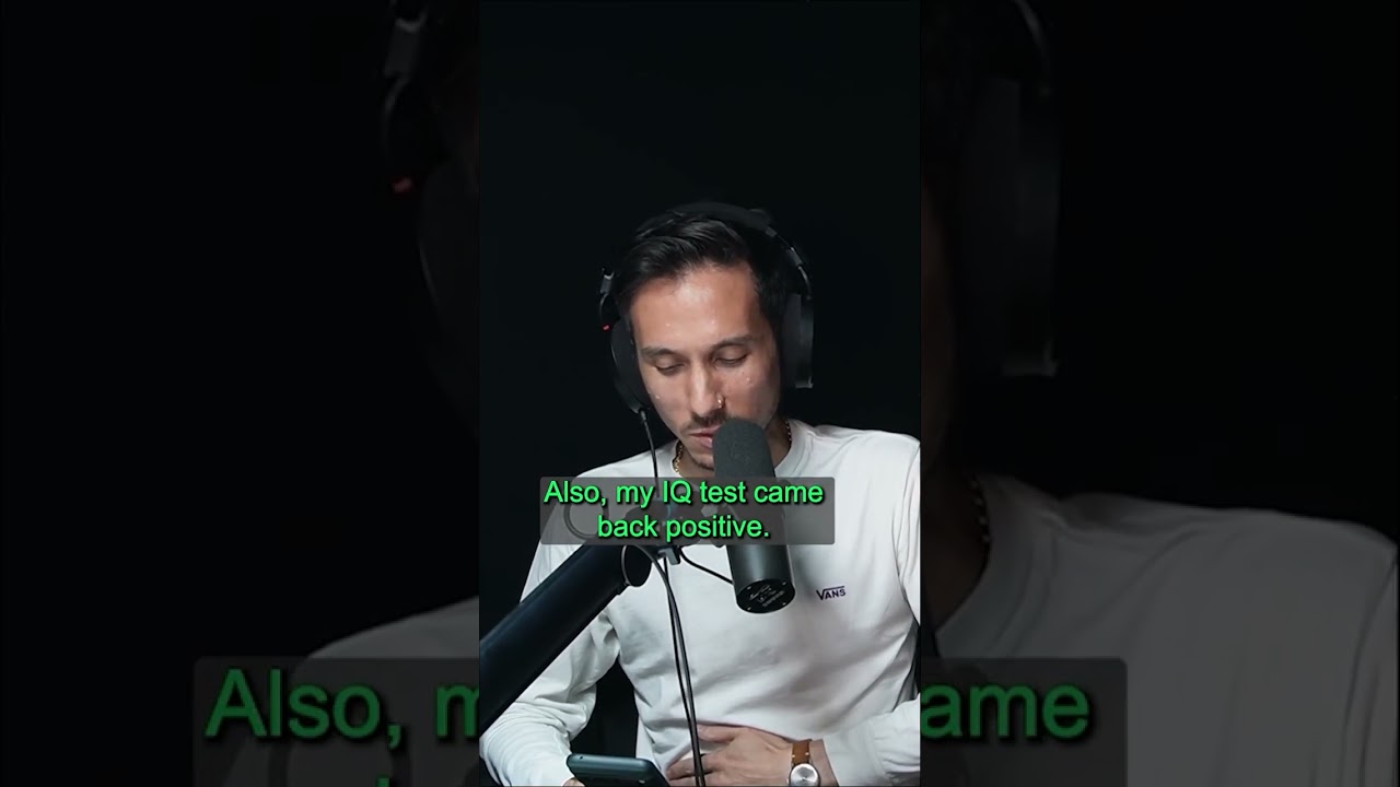 Silly Sam gets tests results - Comment the word 'pod' for full eps!