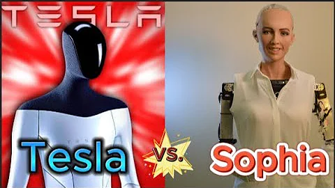 Tesla's Optimus Robot VS. Sophia the Robot