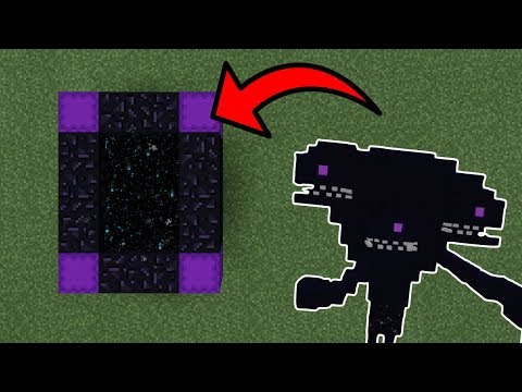 MCPE: NEW Portal to the Wither Storm Dimension?