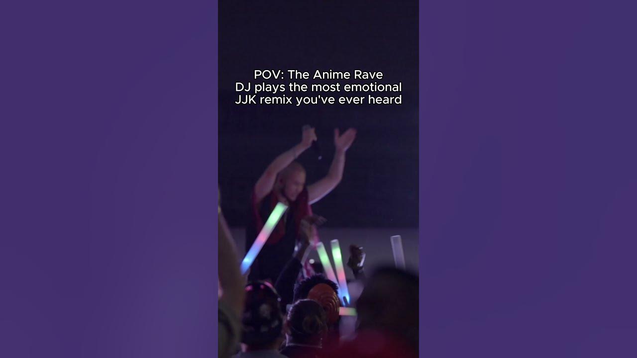 When the DJ plays Jujutsu Kaisen at the club