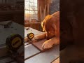 Golden Retriever Master Craftsman: Photorealistic Dog Woodworking Workshop Scene