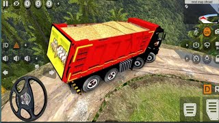 Material Transport Truck driving - off road game play