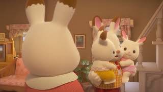 Семейство Шоколадных кроликов на пикнике | Sylvanian Families Mini Episodes -Clover