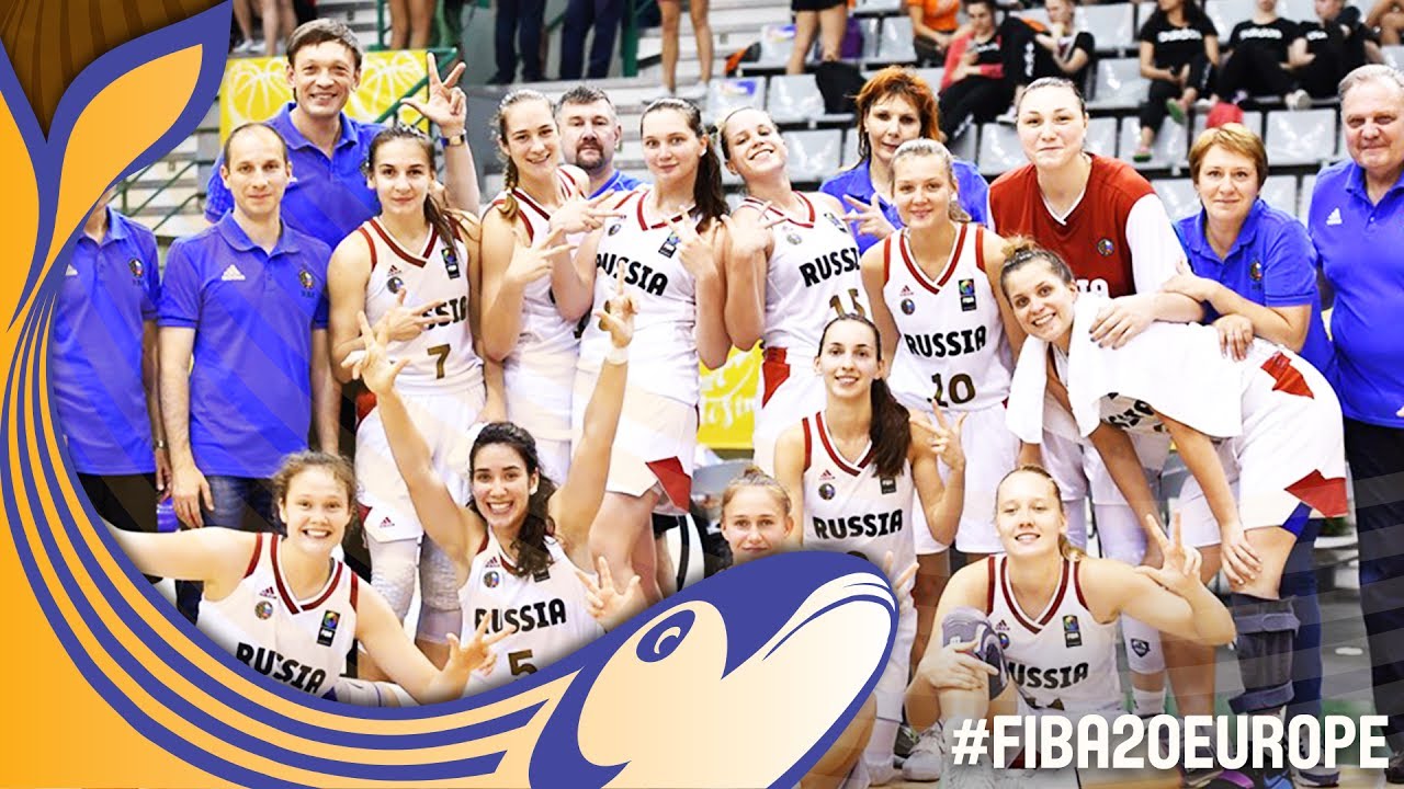 Russia v France - Full Game - 3rd Place - FIBA U20 Women's European Championship 2017